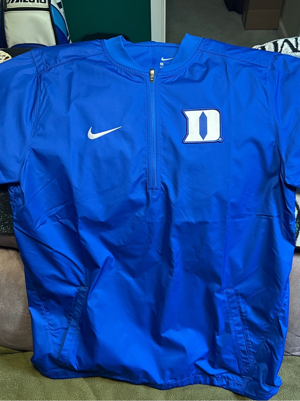 Nike Duke Unversity Half Sleeve Quarter Zip